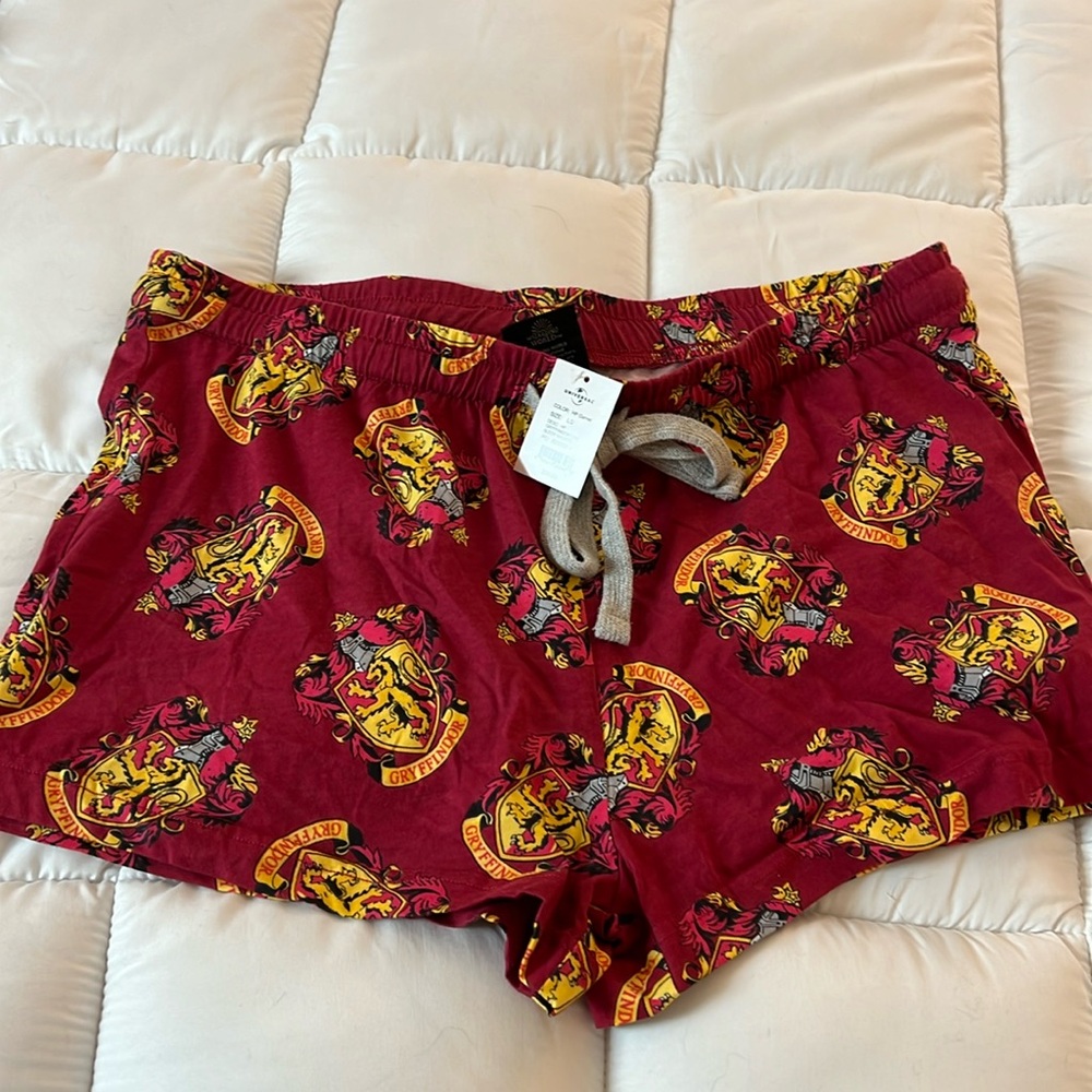 NWT Harry Potter woman’s pjs shorts